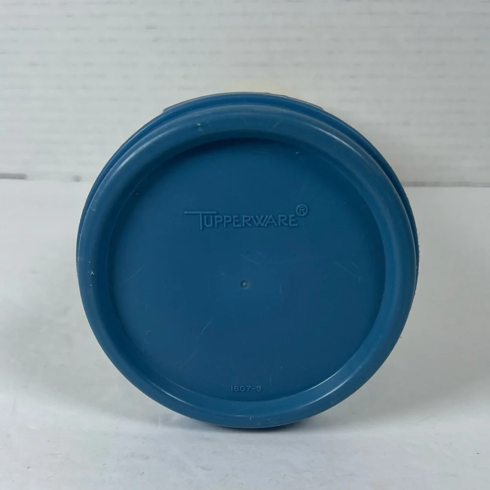 Tupperware Spaghetti Keeper Modular Mates Blue Seal No Insert Vintage KT126
